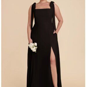 Birdy Grey Alex Chiffon Dress Black Sz S